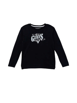 CHILD'S T-SHIRT - GUESS KIDS BLUE - N5BI18 I3Z14