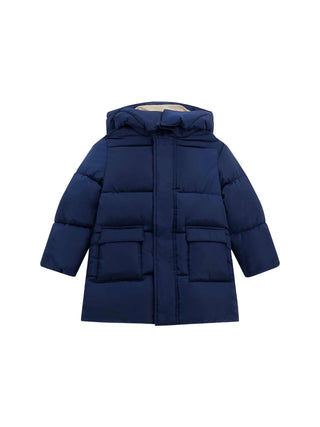 CHILDREN'S DOWN JACKET - GUESS KIDS BLUE - N5BL02 WB240