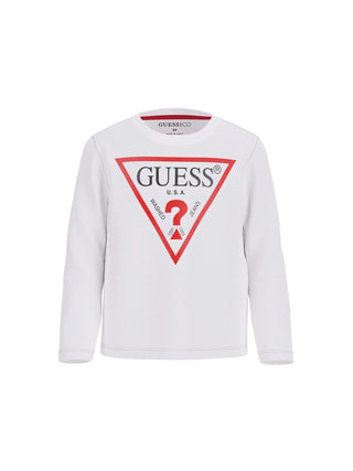 CHILD'S T-SHIRT - GUESS KIDS WHITE - N84I24 K8HM0