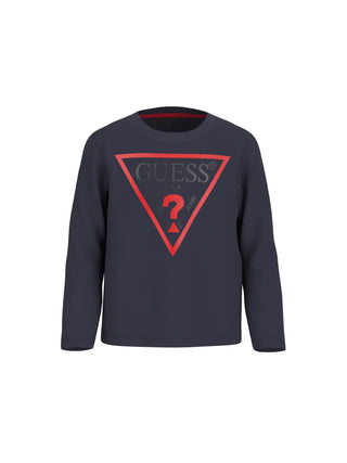 CHILD'S T-SHIRT - GUESS KIDS BLUE - N84I24 K8HM0