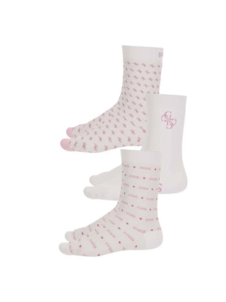 WOMEN'S SOCKS - GUESS UNDERWEAR WHITE - O4BG03 KCJ20 2