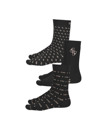WOMEN'S SOCKS - GUESS UNDERWEAR BLACK - O4BG03 KCJ20 2
