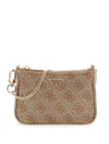 WOMEN'S CLUTCH - GUESS BROWN - PW7504 P5180 1