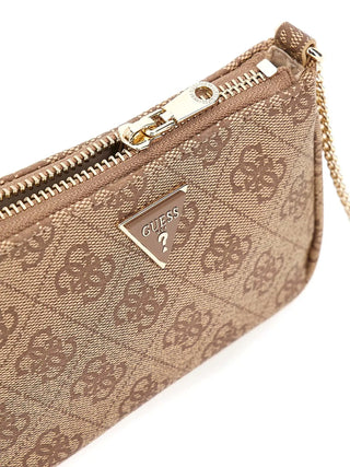 WOMEN'S CLUTCH - GUESS BROWN - PW7504 P5180 3