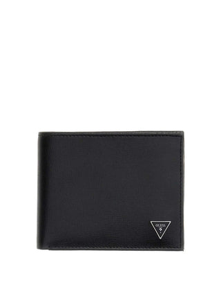MEN'S WALLET - GUESS BLACK - SMCSLE LEA20
