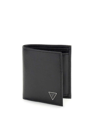 MEN'S WALLET - GUESS BLACK - SMCSLE LEA22