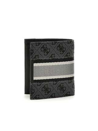 MEN'S WALLET - GUESS CARBON-BLACK - SMMAST LEA22 2