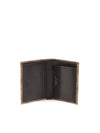 MEN'S WALLET - GUESS BEIGE-BROWN - SMVELE LEA22 3