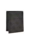MEN'S WALLET - GUESS BLACK - SMVELE LEA22 2