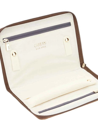 WOMEN'S CC HOLDER - GUESS BROWN - TXOB86 88048 3