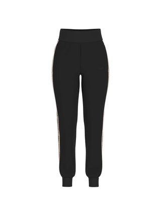 WOMEN'S TRACKSUIT PANTS - GUESS ATHLEISURE BLACK - V2YB15 KB3P2