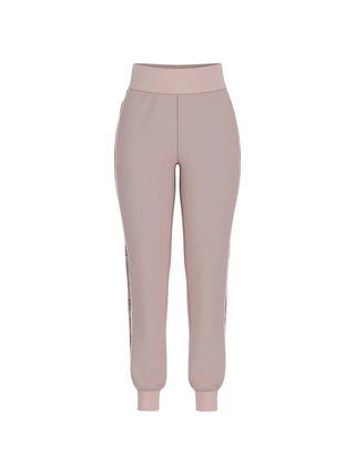 WOMEN'S TRACKSUIT PANTS - GUESS ATHLEISURE PINK - V2YB15 KB3P2