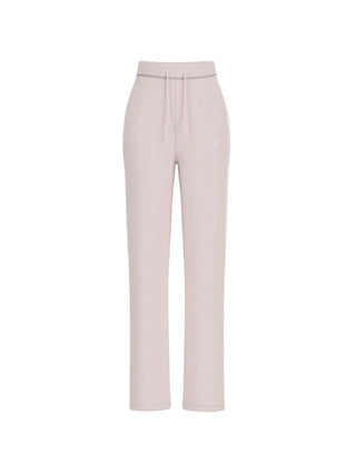WOMEN'S TRACKSUIT PANTS - GUESS ATHLEISURE CREAM - V3RB21 K7UW2
