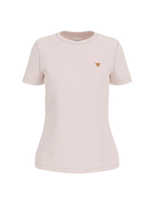 WOMEN'S T-SHIRT - GUESS ATHLEISURE CREAM - V4YI09 J1314