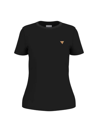 WOMEN'S T-SHIRT - GUESS ATHLEISURE BLACK - V4YI09 J1314