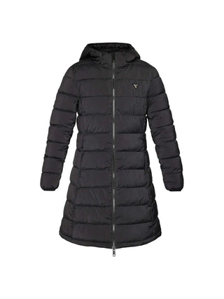 WOMEN'S JACKET - GUESS ATHLEISURE BLACK - V4YL05 WF3X0