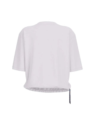 WOMEN'S T-SHIRT - GUESS ATHLEISURE WHITE - V5BI02 KCBF1 2