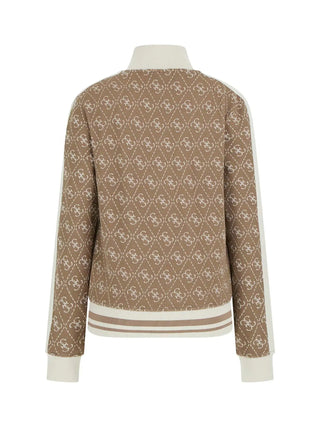 WOMEN'S SWEATSHIRT - GUESS ATHLEISURE BEIGE - V5BQ16 K1990 2