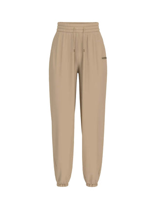 WOMEN'S TRACKSUIT PANTS - GUESS ATHLEISURE SAND - V5YB06 KBSL2