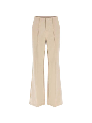 WOMEN'S TRACKSUIT PANTS - GUESS ATHLEISURE SAND - V5YB11 KCX42