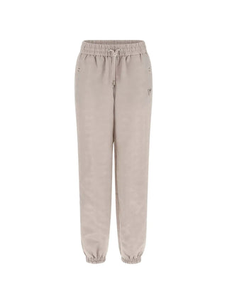 WOMEN'S TRACKSUIT PANTS - GUESS ATHLEISURE TAUPE - V5YB14 WHFU0