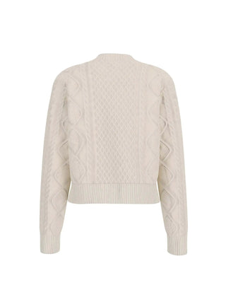 WOMEN'S SWEATER - GUESS JEANS WHITE - W5BR09 Z0561 2