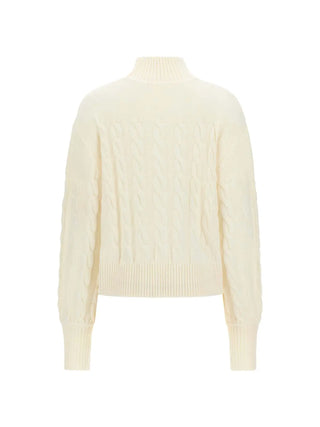 WOMEN'S SWEATSHIRT - GUESS APPAREL CREAM - W5BR30 Z1192 2