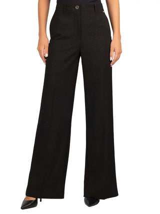 WOMEN'S PANTS - GUESS APPAREL BLACK - W5YB04 WHD92