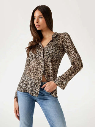WOMEN'S SHIRT - GUESS APPAREL MULTI - W5YH0X WDW82 2