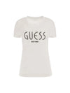 WOMEN'S T-SHIRT - GUESS APPAREL WHITE - W5YI05 J1314 1
