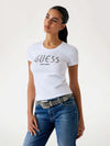 WOMEN'S T-SHIRT - GUESS APPAREL WHITE - W5YI05 J1314 2