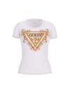 WOMEN'S T-SHIRT - GUESS APPAREL WHITE - W5YI08 J1314 1