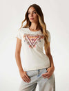 WOMEN'S T-SHIRT - GUESS APPAREL VANILLA - W5YI08 J1314 2