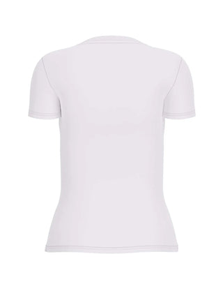 WOMEN'S T-SHIRT - GUESS APPAREL WHITE - W5YI46 J1314 2