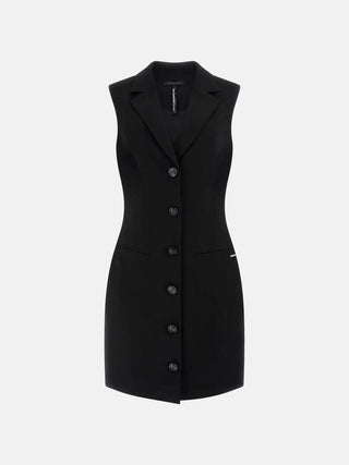 WOMEN'S DRESS - GUESS APPAREL BLACK - W5YK36 WGHC2