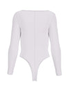 WOMEN'S BODYSUIT - GUESS APPAREL WHITE - W5YP05 K68D2 2