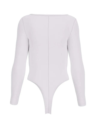 WOMEN'S BODYSUIT - GUESS APPAREL WHITE - W5YP05 K68D2 2