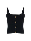 WOMEN'S TOP - GUESS APPAREL BLACK - W5YR10 Z0130 1