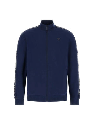 MEN'S SWEATSHIRT - GUESS ATHLEISURE BLUE - Z2YQ12 K6ZS1