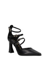 WOMEN'S DECOLLETE - ALBANO BLACK-GOLD - 2919 2