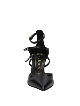 WOMEN'S DECOLLETE - ALBANO BLACK-GOLD - 2919 3