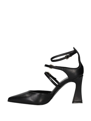 WOMEN'S DECOLLETE - ALBANO BLACK-GOLD - 2919 4