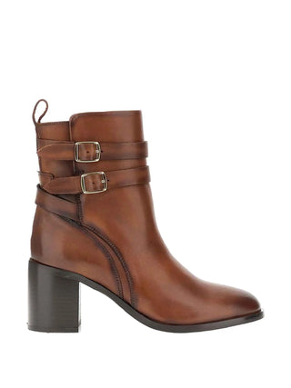 WOMEN'S ANKLE BOOTS - CAFE NOIR LEATHER - C1XL1507