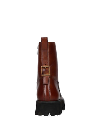 WOMEN'S ANKLE BOOTS - CAFE NOIR COGNAC - C1XR1709 5
