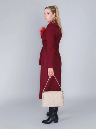 WOMEN'S SHOULDER BAG - CAFE NOIR BROWN - C3CJ0902 4