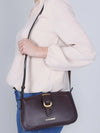 WOMEN'S SHOULDER BAG - CAFE NOIR TM - C3WF0916 4