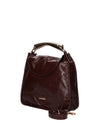 WOMEN'S SHOULDER BAG - CAFE NOIR BORDEAUX - C3YF0910 2