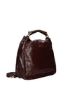 WOMEN'S SHOULDER BAG - CAFE NOIR BORDEAUX - C3YF0910 3