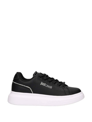 WOMEN'S SNEAKERS - JUST CAVALLI BLACK - 79RA3SB1 1