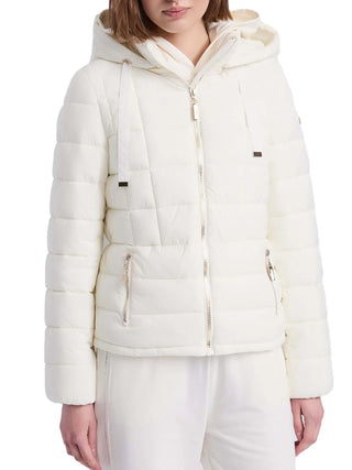 WOMEN'S DOWN JACKET - GAUDI JEANS WHITE - 521BD35002